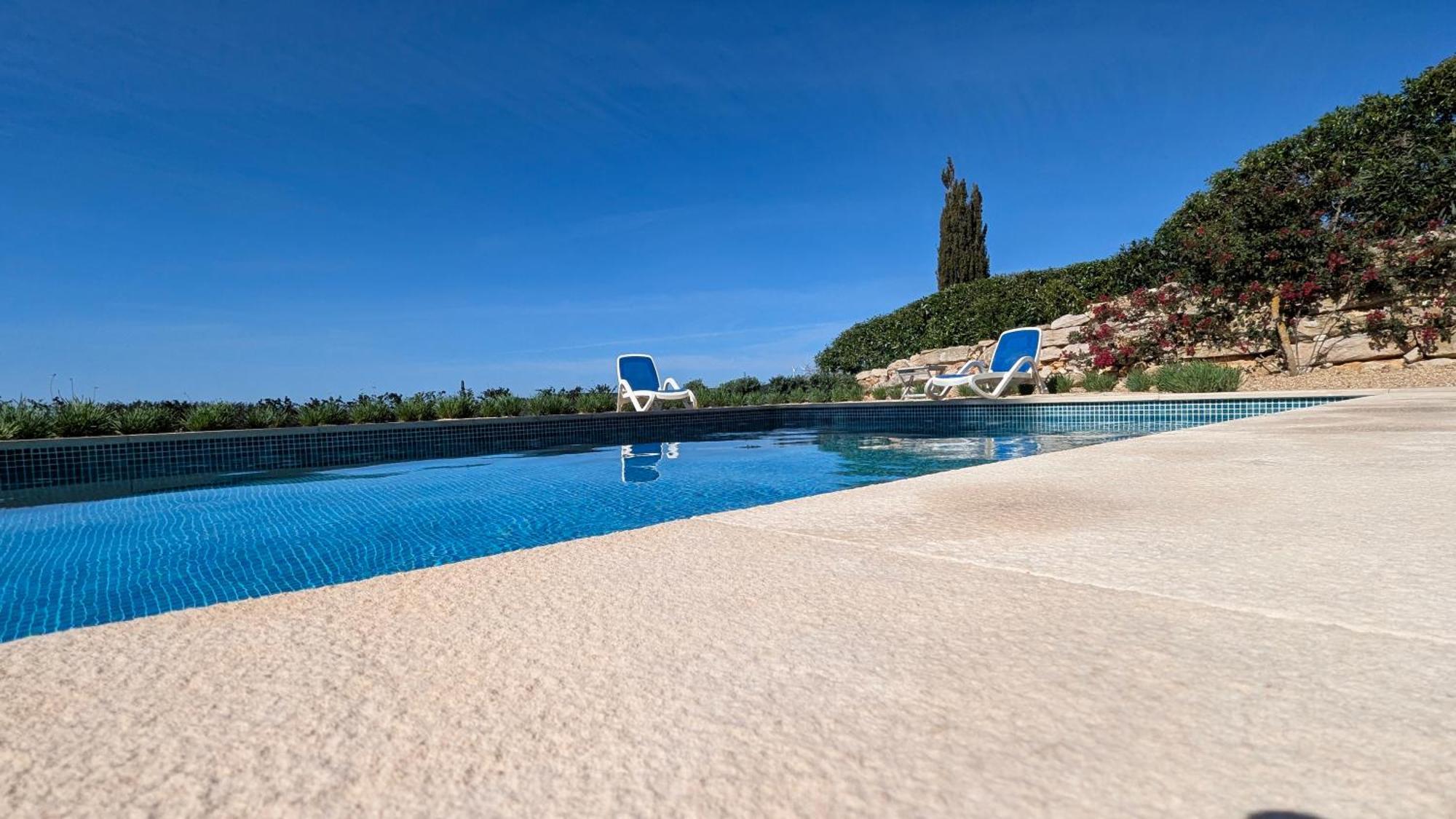 Stunning Villa With Pool & View Near Beach Budens Ngoại thất bức ảnh